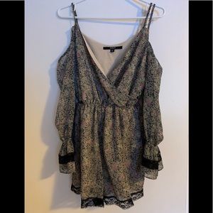 GUESS Floral Romper Size S